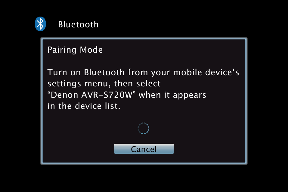 GUI Bluetooth S720